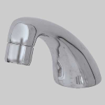 BOCCA DI EROGAZIONE LAVABO PER RUBINETTO A PEDALE - CROMO