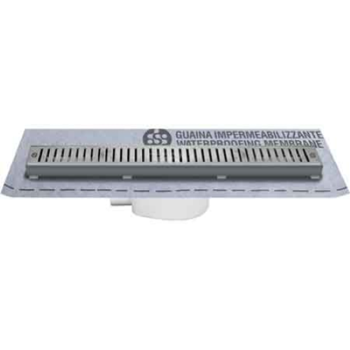 CANALETTA PER DOCCIA 75 CM CON GRIGLIA INOX