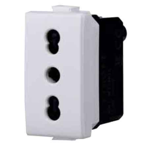 PRESA BIVALENTE 'SOLAR' 10/16A 250V - 2P+T COMPATIBILE SERIE MATRIX BTICINO