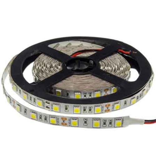 STRISCE LED '5050' 12V - IP54 - COLORE RGB - ROTOLO 5 METRI