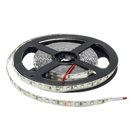 STRISCE LED '2835' 24V- 18W/M - IP20 - 3000K - ROTOLO 5 METRI
