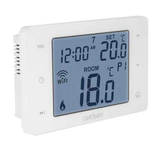 TERMOSTATO TOUCHSCREEN DIGITALE CON WIFI REGOLAZIONE 0°C - 40°C