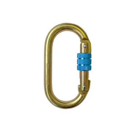 MOSCHETTONE OVALE '981' APERTURA 18 MM 25KN NORMA EN362