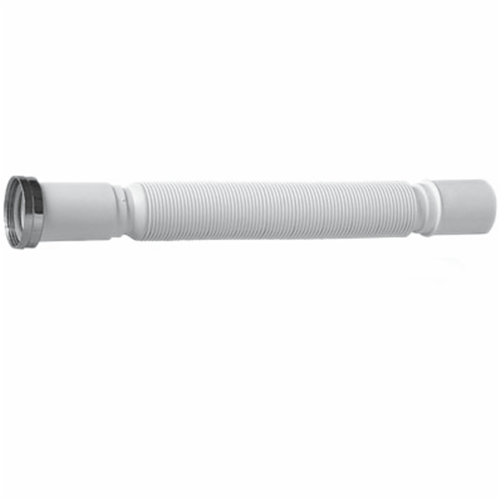 Tubo Estensibile con Ghiera Girevole in Alluminio e Rosone – 1"1/4 x Ø32