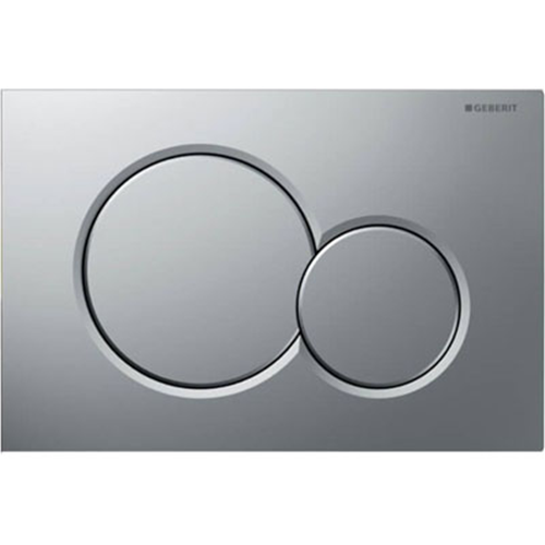 Placca di Comando Geberit Sigma01 – Doppio Tasto – Cromata