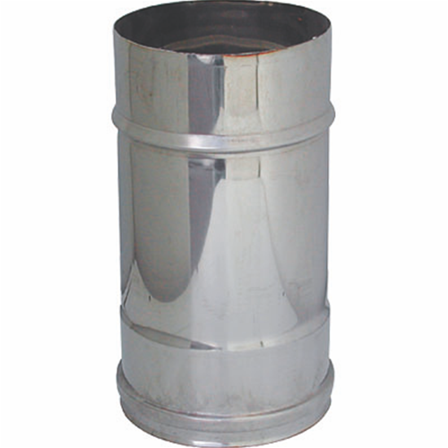 CANNA FUMARIA ACCIAIO INOX ELEMENTO DIRITTO L:500 mm 120