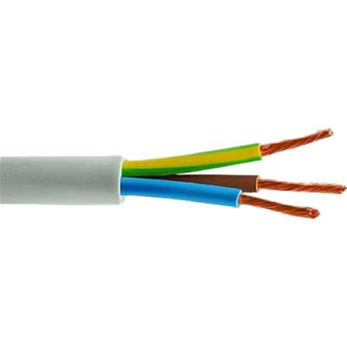 CAVO TRIPOLARE 'BIANCO' Sezione 3 x 1,5