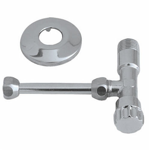 Rubinetto con Raccordo per Cassette WC 1/2 x 3/8 cm 15